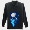 Long Sleeve Silk Touch Polo with Pocket Thumbnail