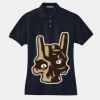 Women's Heavyweight Cotton Pique Polo Thumbnail