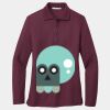 Women's Silk Touch Long Sleeve Polo Thumbnail