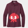 Women's Silk Touch Long Sleeve Polo Thumbnail